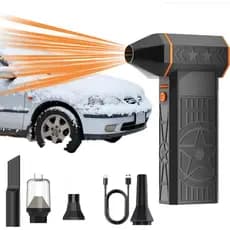 Soprador Térmico de Neve de 5000w, Soprador Térmico Portátil para Remoção de Poeira, Secagem e Limpeza (Preto)