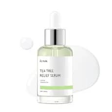 IUNIK Tea Tree Relief Serum – Ampola Vegana Leve com Tea Tree e Centella Asiatica para Alívio, Calma e Equilíbrio da Ole