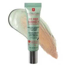 Erborian CC Red Color Correcting SPF 25 Creme Pigmento Verde, Neutraliza a Vermelhidão, Acalma a Pele, Leve, Primer Unif