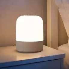 Luminária Led Recarregável Abajur Mesa Criado Mudo Toque Dimmer Portátil Quarto Decoração Bivolt