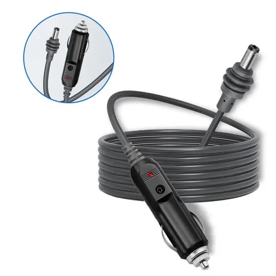 Cabo Carregador 12V/24V Para Starlink Mini Cinzeiro 2m Fonte DC Carro Acessório Internet Via Satélite