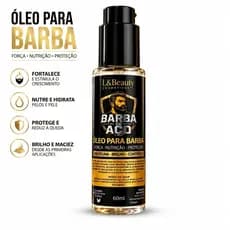 Óleo Hidratante Para Barba 60ml Barba De Aço Fortalecedor Anti Quebra Brilho MacioMaciez - L&beauty