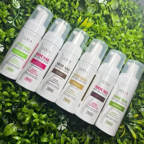 Mousse Modelador Capilar Loca Cosmetics 150ml Trança Cachos Box Braids Antifrizz