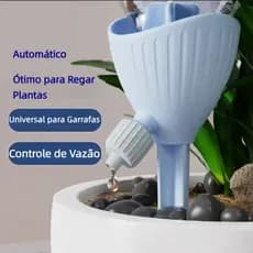 Dispositivo de rega de flores doméstico preguiçoso controlador de rega de plantas velocidade ajustável plástico automáti