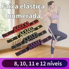Faixa elástica Digital para ioga, faixa elástica para ioga, resistência para ioga, faixa elástica para tensão de ioga, F
