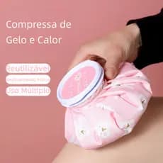 Pacote de resfriamento cheio de água dos desenhos animados torcido fisioterapia tecido de resfriamento pacote de gelo ao