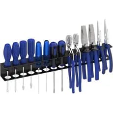 Organizador de Chaves de Fenda para Montagem na Parede, Suporte para Chaves de Fenda, Suporte de Metal para Alicates, Or