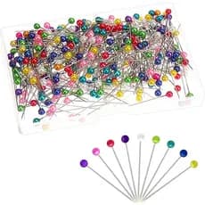 Alfinetes de Costura e Quilting para Tecido, Corsage com Cabeças, Alfinete Reto para Costureira, Joias e Projetos de Dec