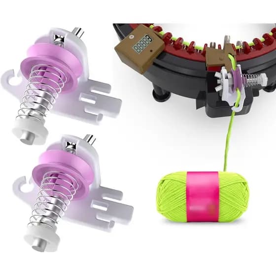 Tensionadores para Máquina de Tricô GEOCCI, Compatíveis com Máquina de Tricô Circular ADDI de 46 Agulhas, Material Plást
