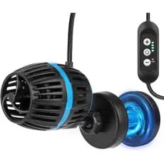 Gerador de Ondas Magnéticas AQQA para Aquário - Bomba de Circulação DC 12V com Controlador Externo, Fluxo Ajustável em 4