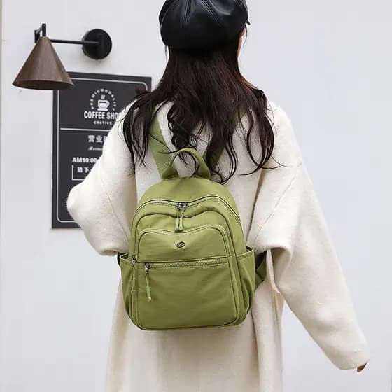 Mochila escolar para o dia a dia, mochila casual, modelo feminino 2024, mochila escolar respirável e leve para estudante