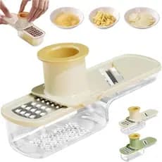 Mini Triturador de Alho Multifuncional, Mandoline para Legumes, Cortador de Legumes com Processador de Alimentos para Co