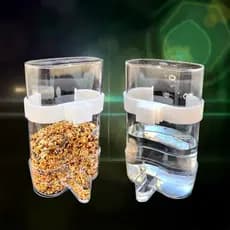 Bebedouro Automático para Pássaros / Alimentador Automático para Gaiola de Papagaio / Acessórios para Papagaios