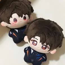 Produtos Love and Deepspace: bonecos de algodão de 10 cm dos personagens Qin Che, Xia Yizhou, Shen Xinghui, Li Shen, Qi