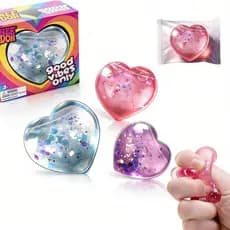 Brinquedos para Alívio do Estresse e Ansiedade, Corações Macios para Adultos, Brinquedos Sensoriais para Mesa