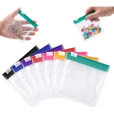 Conjunto de Bolsas Impermeáveis para Medicamentos, Organizador Reutilizável para Viagens, Uso Diário e Joias