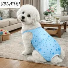 Calças Fisiológicas Para Animais De Estimação VELMIX1 , Sanitárias Respiráveis Ajustáveis , Calcinhas Menstruais Confort