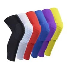 Hw 1pç Meias De Compressão / Joelheira Esportiva Com Ventilação Para Vôlei / Basquete