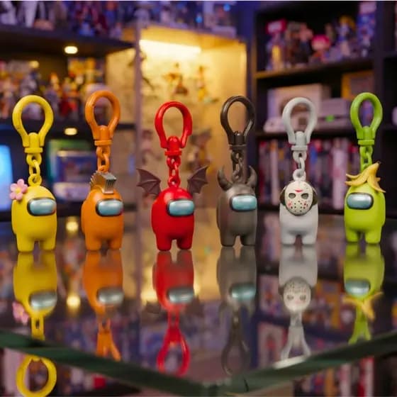 Chaveiro Pingente Among Us Colecionável 1 Unidade