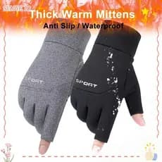 SULOVEDU Luvas De Inverno Para Esportes Ao Ar Livre Mantêm Quentes E Grossas À Prova D'água