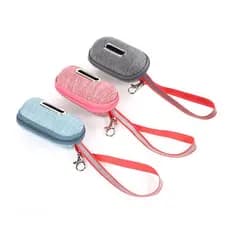 Dispensador/saco/organizador portátil/ferramenta de limpeza para filhotes/escova de corda para recolher resíduos