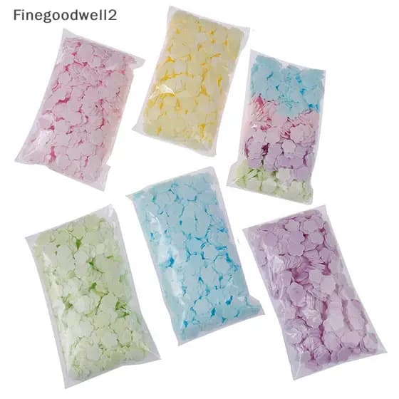 Finegoodwell2 1000 unidades de sabonete de papel portátil para lavar as mãos, fragrância duradoura, em formato de folha.