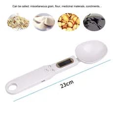 Colher Medidora Digital de Precisão Recarregável 500g/0.1g Colher Medidora Eletrônica