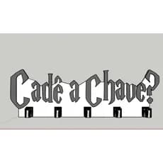 PORTA CHAVES ESTILO HARRY BOTTER - cade a chave harry - PORTA CHAVES PERSONALIZADO