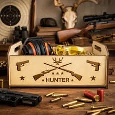 Jogo 6 Caixinhas Mdf Decorativas Estilo Moderno Hunter
