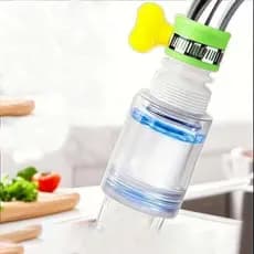 TFiltro de Torneira Flexível com Bico Extensor - Arejador e Anti-Respingo para Torneira