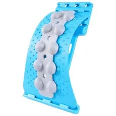 Placa de suporte lombar, ajustável em quatro níveis, extensor lombar e dorsal, extensor espinhal antiderrapante, com pon