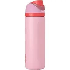Garrafa de água isolada de aço inoxidável OwalaFreeSip com canudo, adequada para esportes e viagens, sem BPA, garrafa de