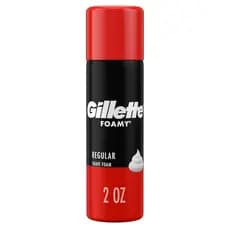 Espuma de Barbear Regular Gillette, 2 onças