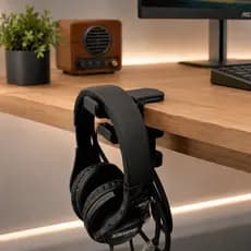 Suporte para Headset Gamer de Mesa | Organizador de Fone de Ouvido Home Office