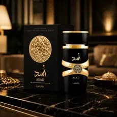 Perfume Asad Lattafa Original 100ml, Eau de Parfum, Masculino Importado Longa Duração, Perfume Árabe