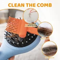 Limpador de Escovas de Cabelo, Fácil de Usar, Remoção Rápida de Cabelo, Ferramenta de Limpeza Profunda, Salão