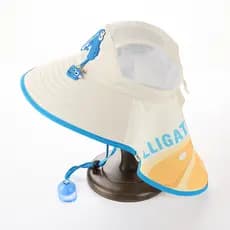 Verão crianças chapéu de sol ao ar livre Anti-ultravioleta pescoço proteção masculino bonito feminino balde chapéu novo