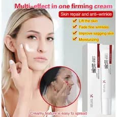 【Efeito Clareador】Hexapeptídeo Creme Anti-Rugas/Firmeza e Hidratação/Creme Clareador para Rosto e Olhos