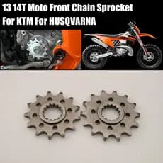 Roda Dentada Dianteira Da Motocicleta 520 Engrenagem De Corrente 13 14 Dentes Para HUSQVARNA FC FE TC TE KTM SX SXF XC X