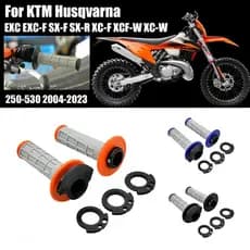 Motocicleta Novo Guiador Lock-on Apertos Para KTM SX-F EXC XC-W TPI Seis Dias 125-500 2008-2020 Enduro Dirt Bike