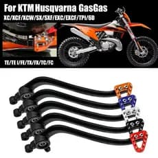Pedal De Alavanca De Freio Traseiro De Alumínio CNC Para Motocicleta , Haste De Pé Husqvarna TC TX TE FE KTM EXCF XC XCW