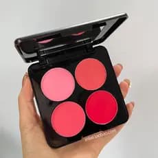 Bangna pequena lâmpada luz sombra fantasma cor quatro cores Blush contorno pó coloração expansão Natural Rouge destaque