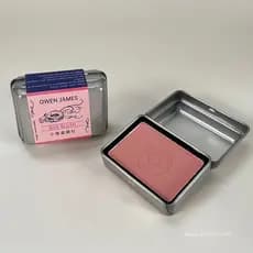 Owen James Pequena Caixa de Lata Blush Delicado Baixa Saturação Modificado Coco Frio em Pó Palma Japonês Diversos Leite
