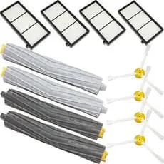 Escova Principal Filtro HEPA Escovas Laterais Substituição Para irobot Roomba 976 967 986 960 966 980 876 Robô Aspirador