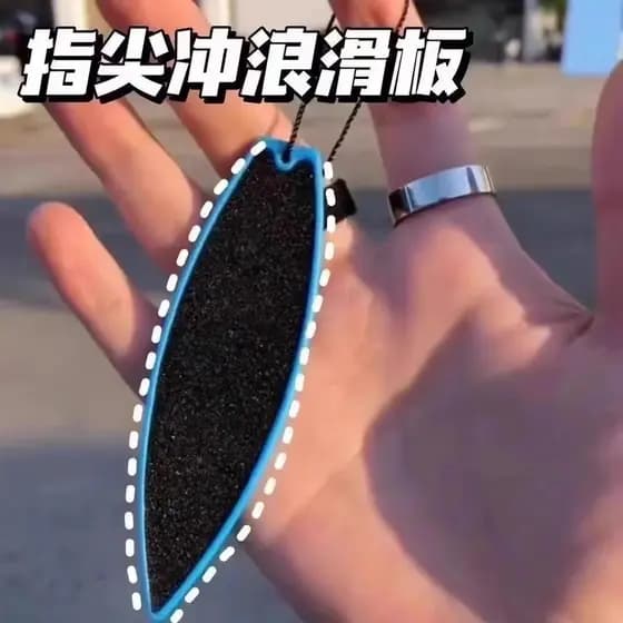 Skate de ar Mini dedo prancha brinquedo ar dedo skate novidade criativa engraçado descompressão
