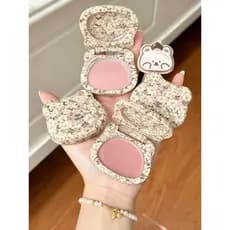 Leemember leemember urso brilho de água Blush creme Floral nova cor alto brilho multiuso cinza pó figo madeira Nud