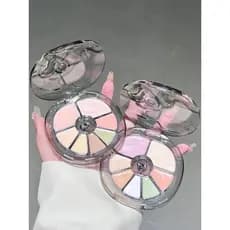 Veecci VEECI fluido sedoso paleta de corretivo de sete cores corretivo sem marcação como creme de pó Natural multiuso fo