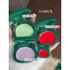 LEEMEMBER LEEMEMBER Bear Water Gloss Blush Creme Ano Novo Ovo Dourado Cor Limitada Multiuso Venda Quente Vermelho Fuji L