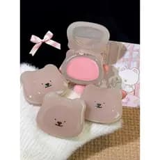 Leemember leemember urso brilho de água Blush creme Floral nova cor alto brilho multiuso cinza pó figo madeira Nud