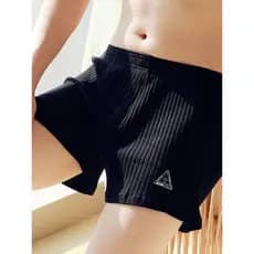 Cueca boxer masculina solta de algodão puro, cintura média, verão, confortável, seta, tamanho grande, calças para casa